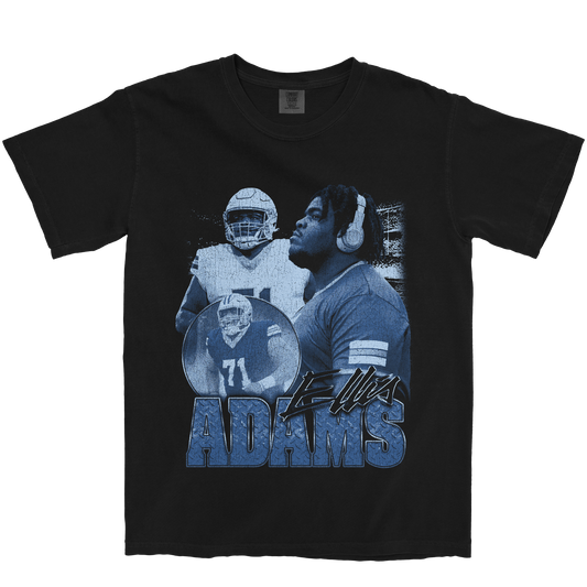 ELLIS ADAMS GRAPHIC BLACK TEE