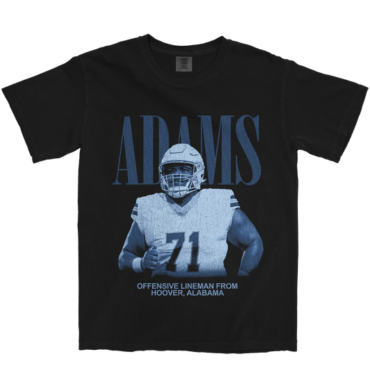 ELLIS ADAMS VINTAGE BLACK TEE