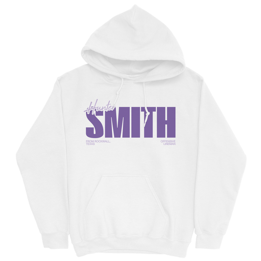 HUNTER SMITH CLASSIC WHITE HOODIE