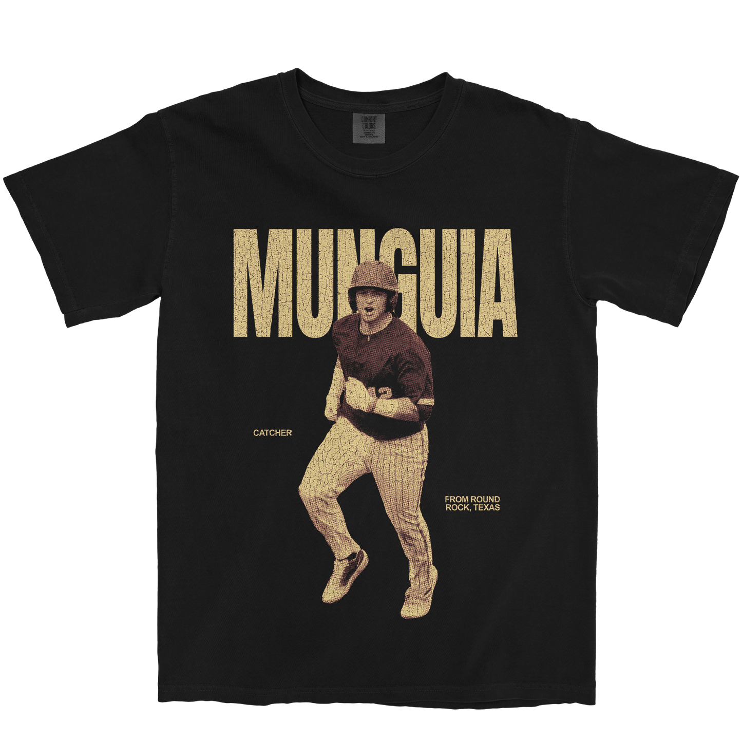 AUSTIN MUNGUIA VINTAGE BLACK TEE