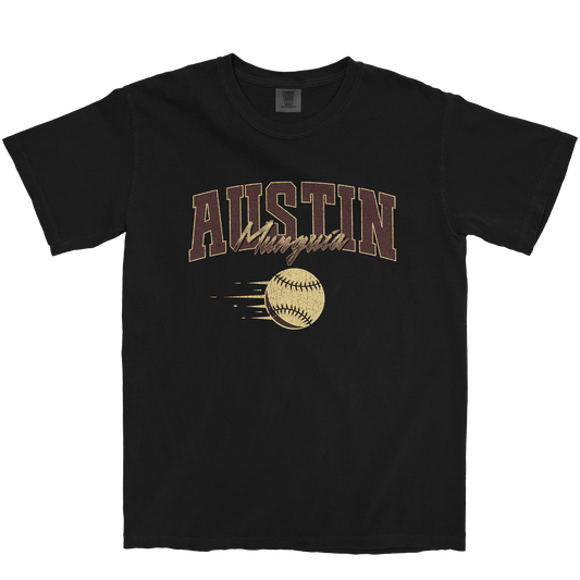 AUSTIN MUNGUIA BASEBALL BLACK TEE