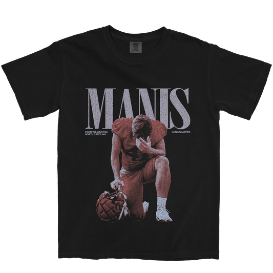 RYAN MANIS VINTAGE BLACK TEE