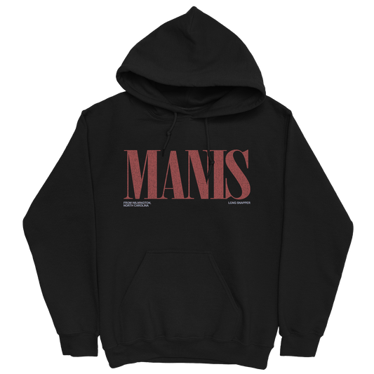 RYAN MANIS CLASSIC BLACK HOODIE