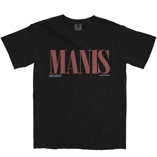 RYAN MANIS CLASSIC BLACK TEE