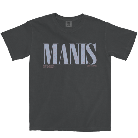 RYAN MANIS CLASSIC GRAPHITE TEE