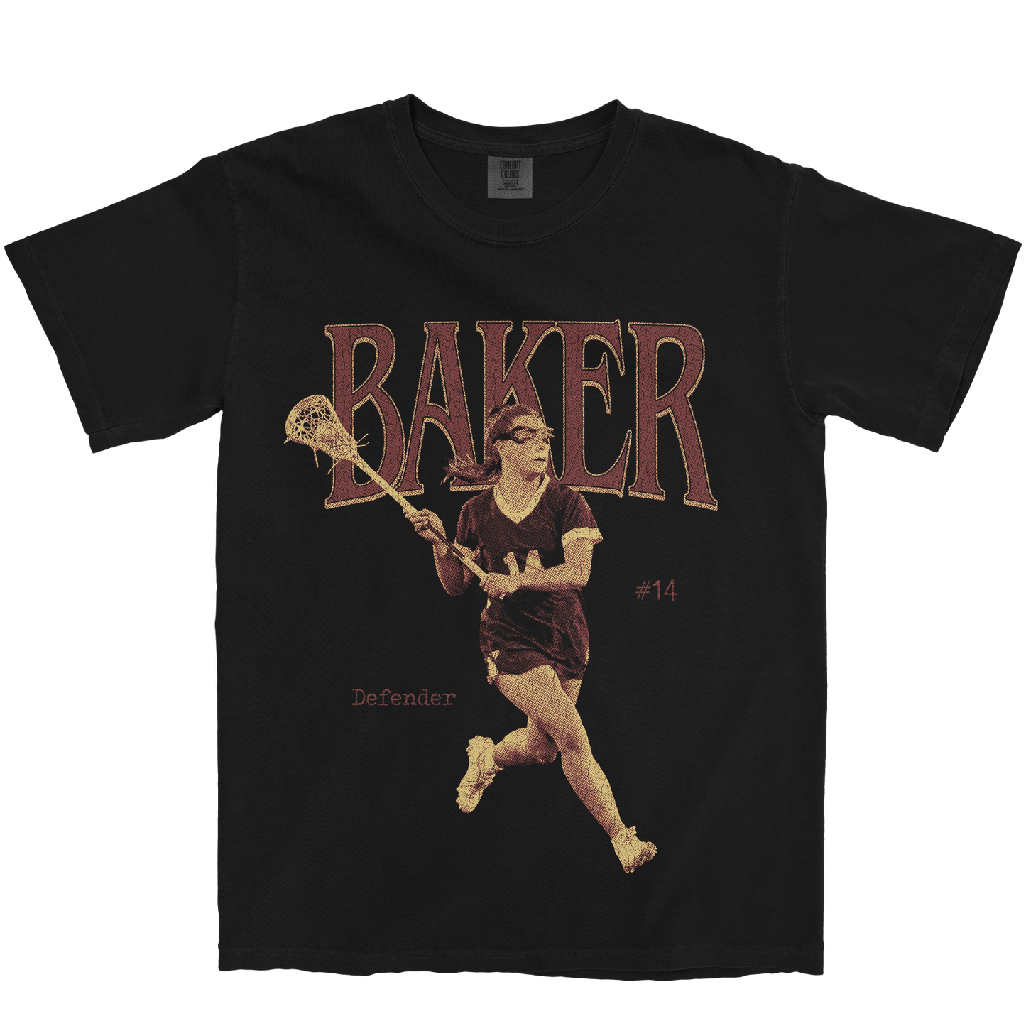 SHEA BAKER VINTAGE BLACK TEE