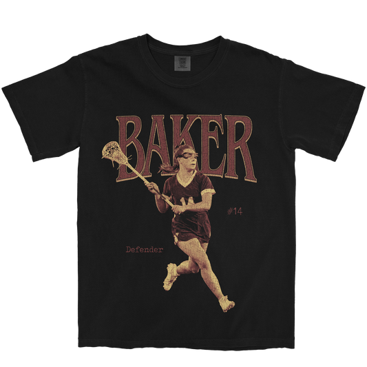 SHEA BAKER VINTAGE BLACK TEE