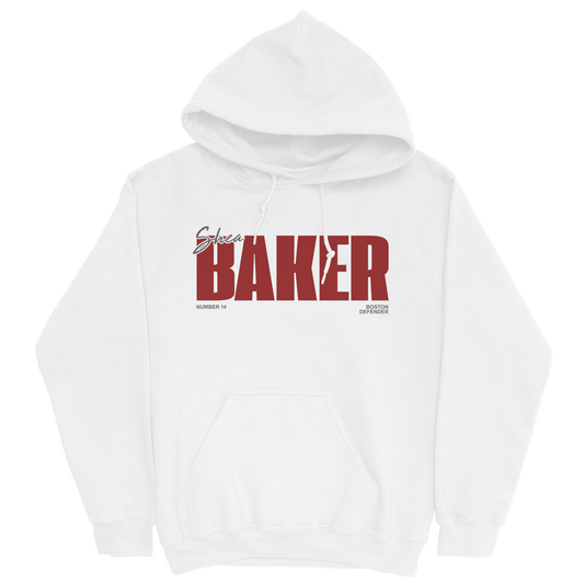 SHEA BAKER CLASSIC WHITE HOODIE