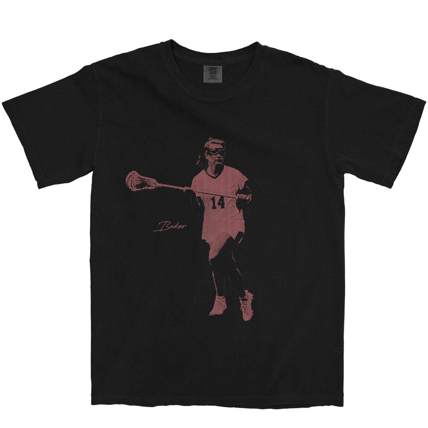 SHEA BAKER #14 BLACK TEE