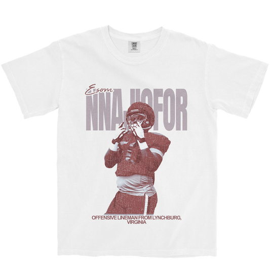 ESOM NNAJIOFOR VINTAGE WHITE TEE
