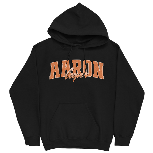 AARON COOPER RETRO BLACK HOODIE