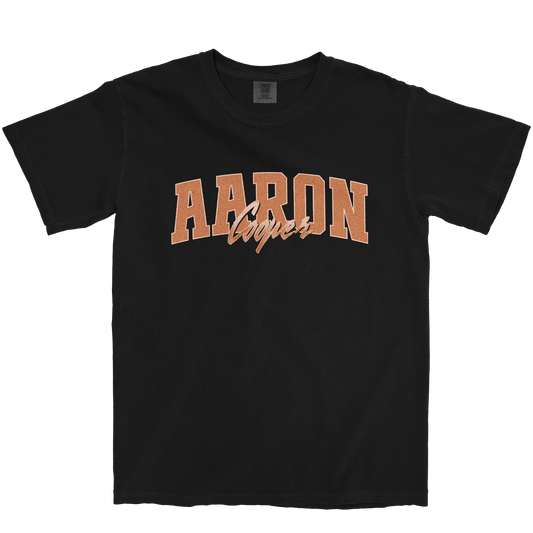 AARON COOPER RETRO BLACK TEE