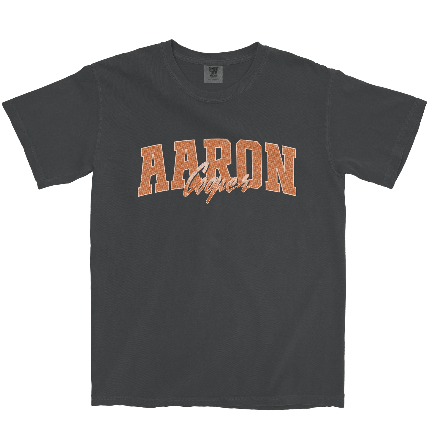 AARON COOPER RETRO GRAPHITE TEE