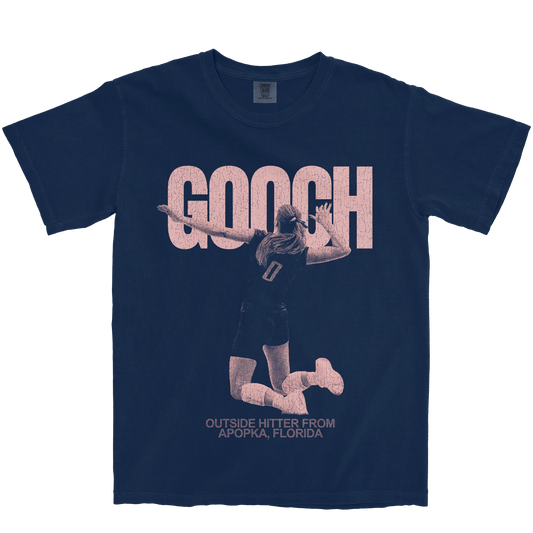 SARAH GOOCH VINTAGE NAVY TEE