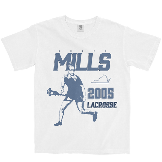 JULIANA MILLS 2005 WHITE TEE