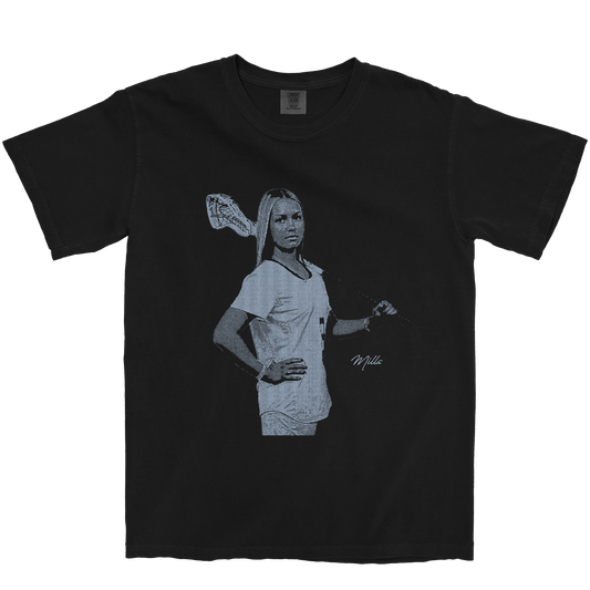 JULIANA MILLS #3 BLACK TEE