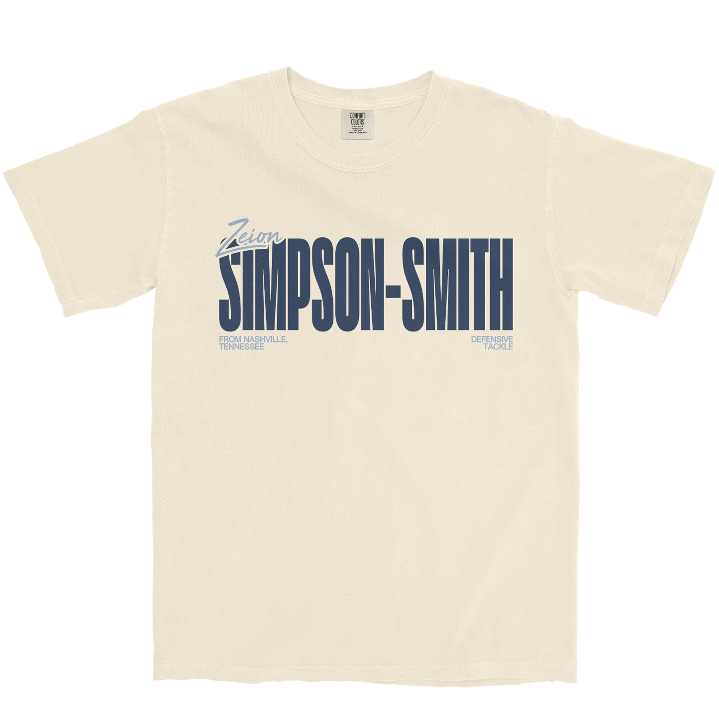 ZEION SIMPSON-SMITH CLASSIC IVORY TEE