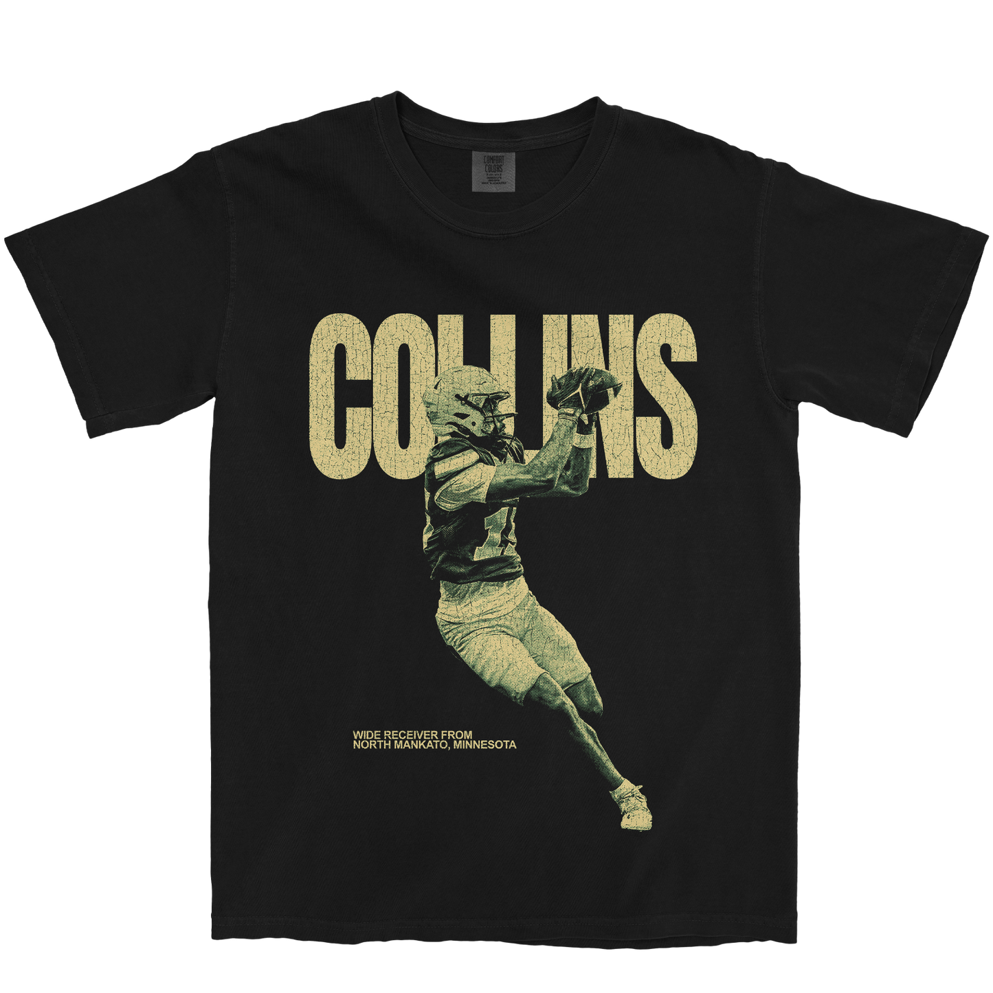 MEKHI COLLINS VINTAGE BLACK TEE