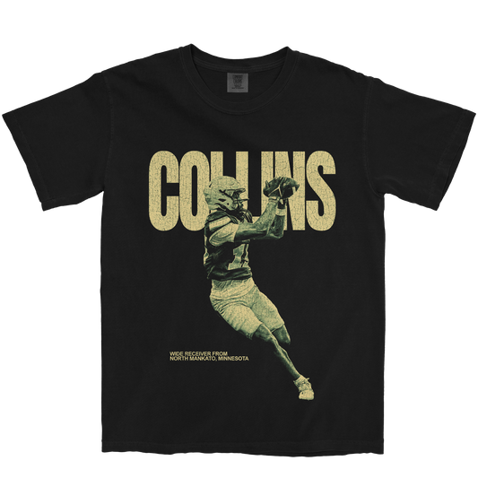 MEKHI COLLINS VINTAGE BLACK TEE