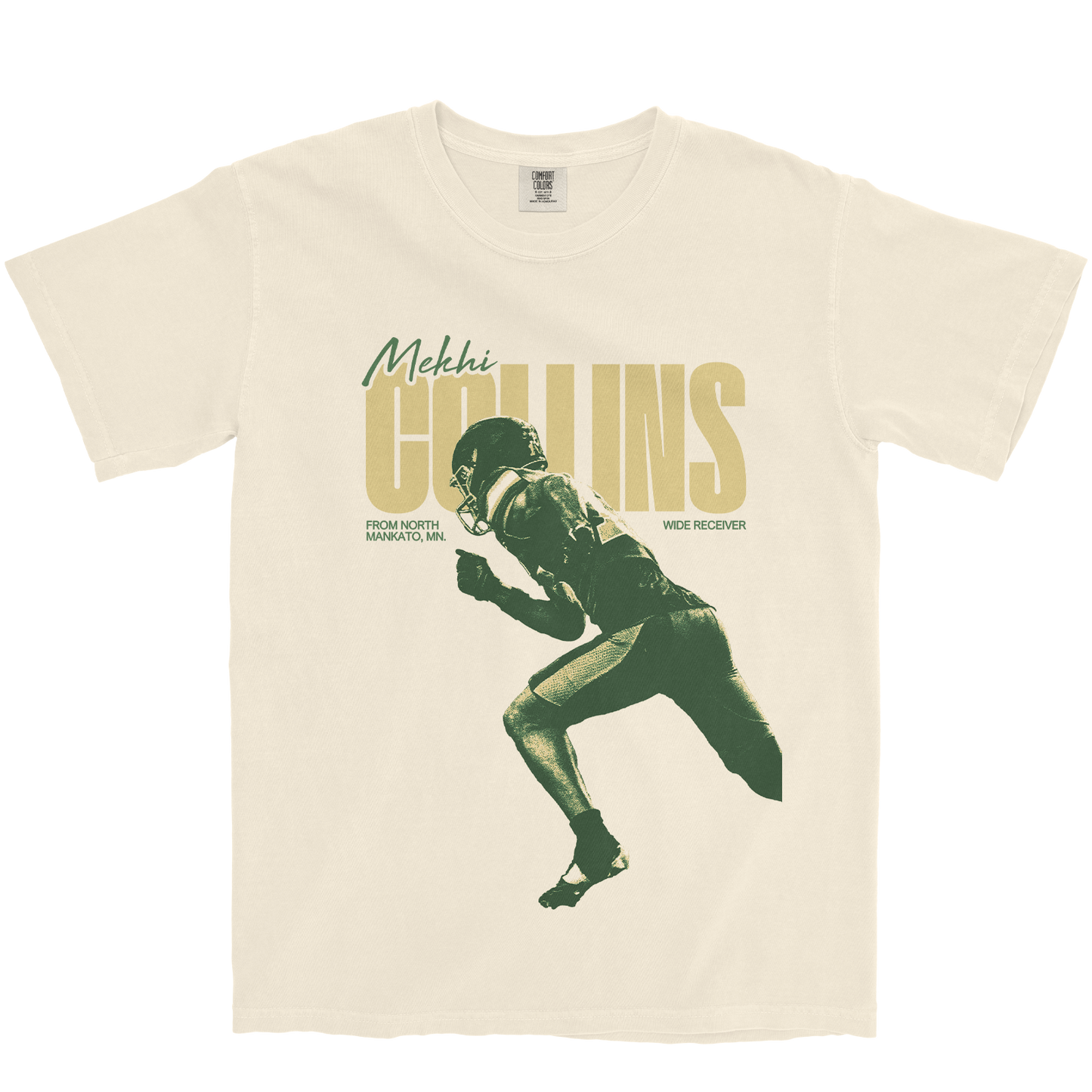 MEKHI COLLINS VINTAGE IVORY TEE