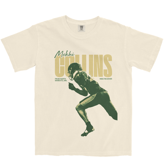 MEKHI COLLINS VINTAGE IVORY TEE