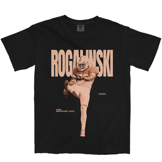 WILLIAM ROGALINSKI VINTAGE BLACK TEE