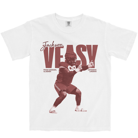 JACKSON VEASY VINTAGE WHITE TEE