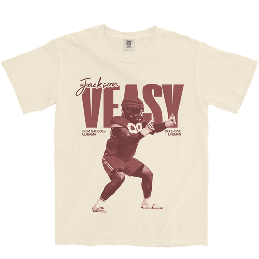 JACKSON VEASY VINTAGE IVORY TEE