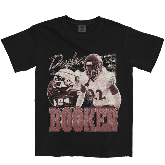 DAYLAN BOOKER GRAPHIC BLACK TEE