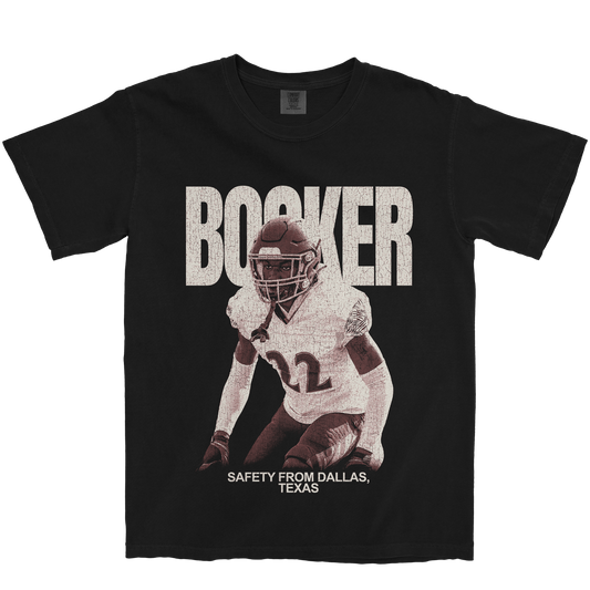DAYLAN BOOKER VINTAGE BLACK TEE