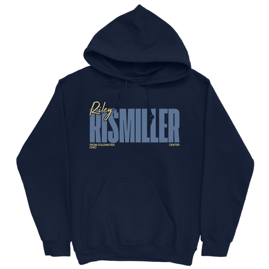 RILEY RISMILLER CLASSIC NAVY HOODIE