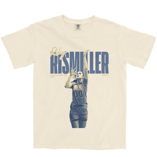 RILEY RISMILLER VINTAGE IVORY TEE