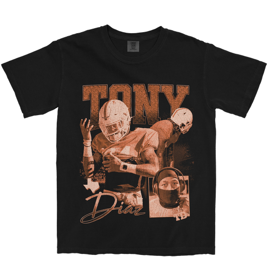 TONY DIAZ GRAPHIC BLACK TEE