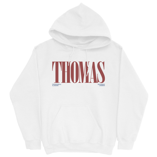 TYLER THOMAS CLASSIC WHITE HOODIE