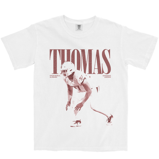 TYLER THOMAS VINTAGE WHITE TEE