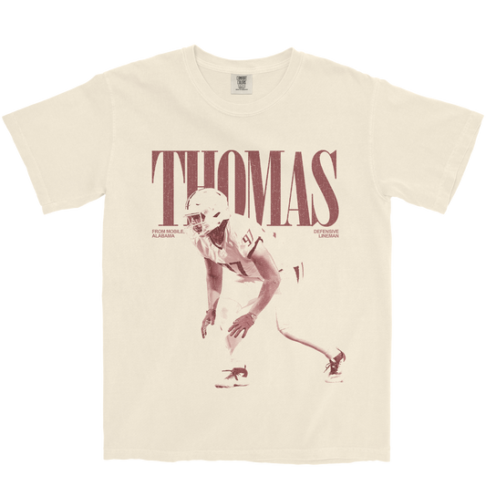 TYLER THOMAS VINTAGE IVORY TEE