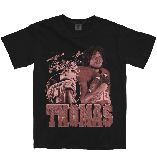 TRENT THOMAS GRAPHIC BLACK TEE