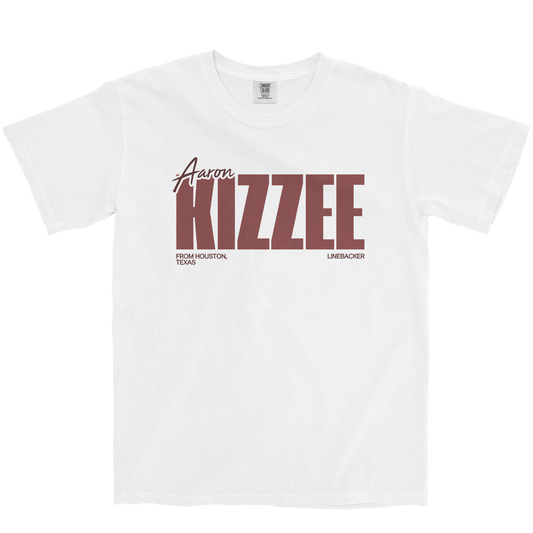 AARON KIZZEE CLASSIC WHITE TEE