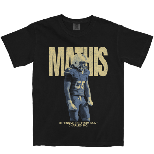JAMOND MATHIS VINTAGE BLACK TEE