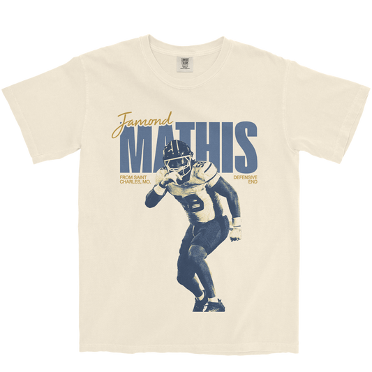 JAMOND MATHIS VINTAGE IVORY TEE