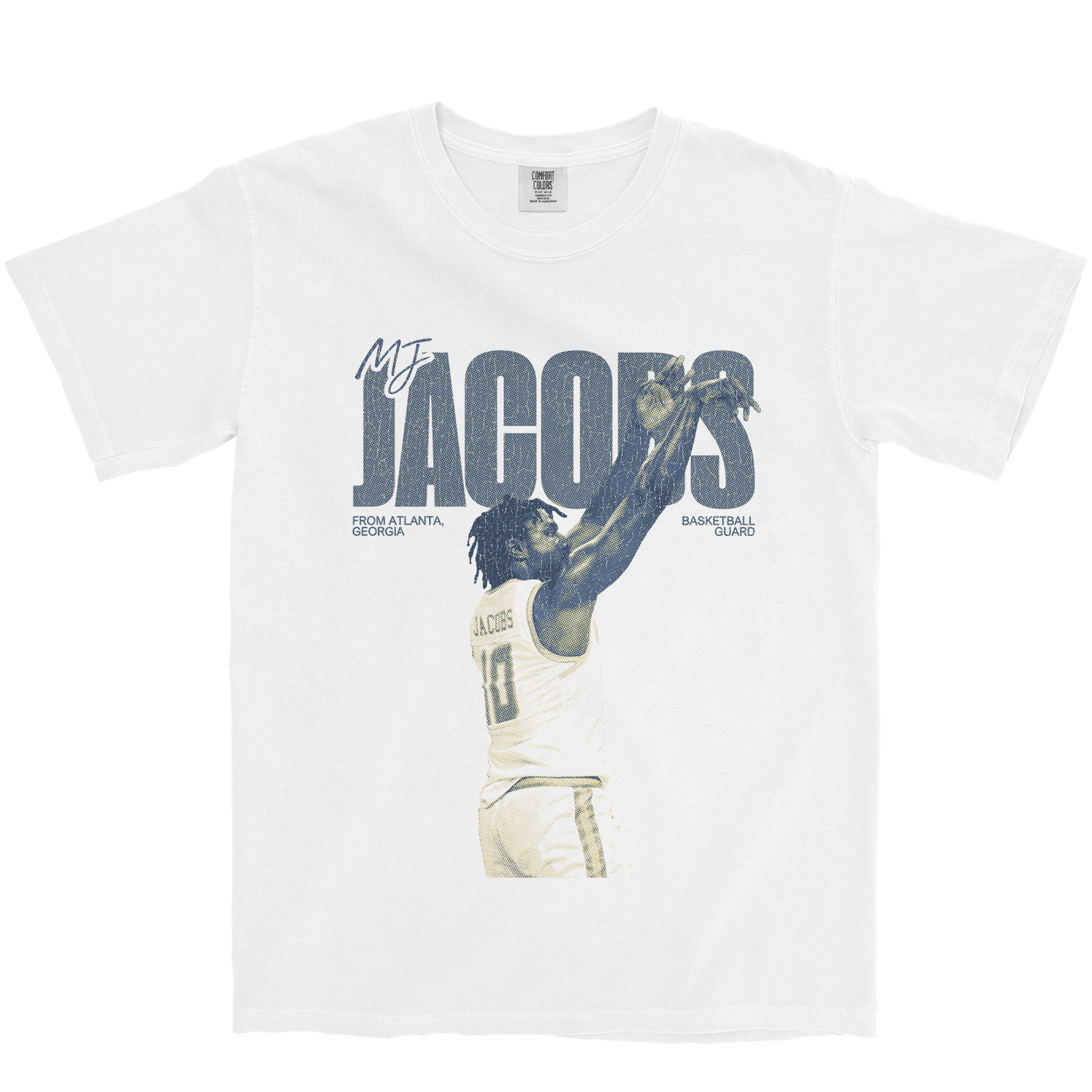 MJ JACOBS VINTAGE WHITE TEE