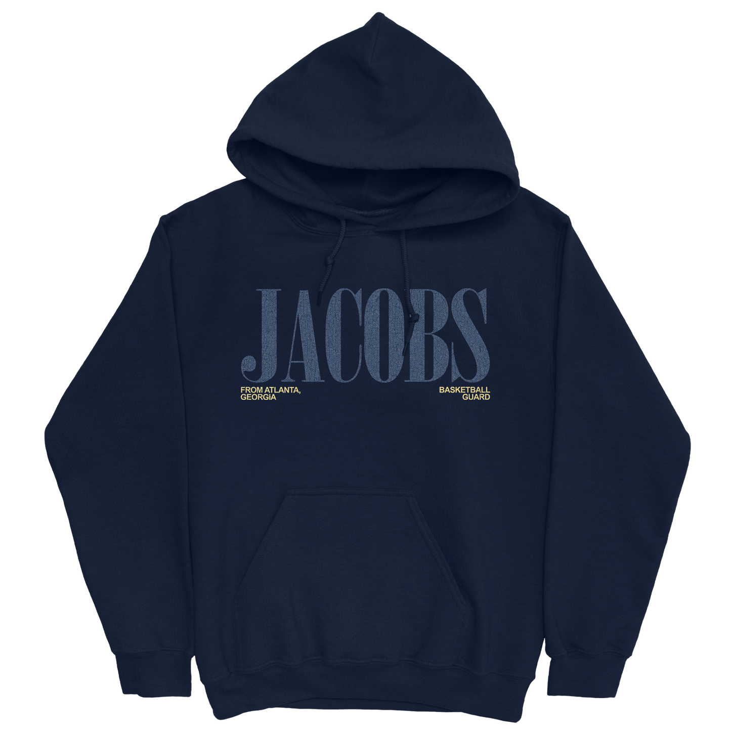 MJ JACOBS CLASSIC NAVY HOODIE
