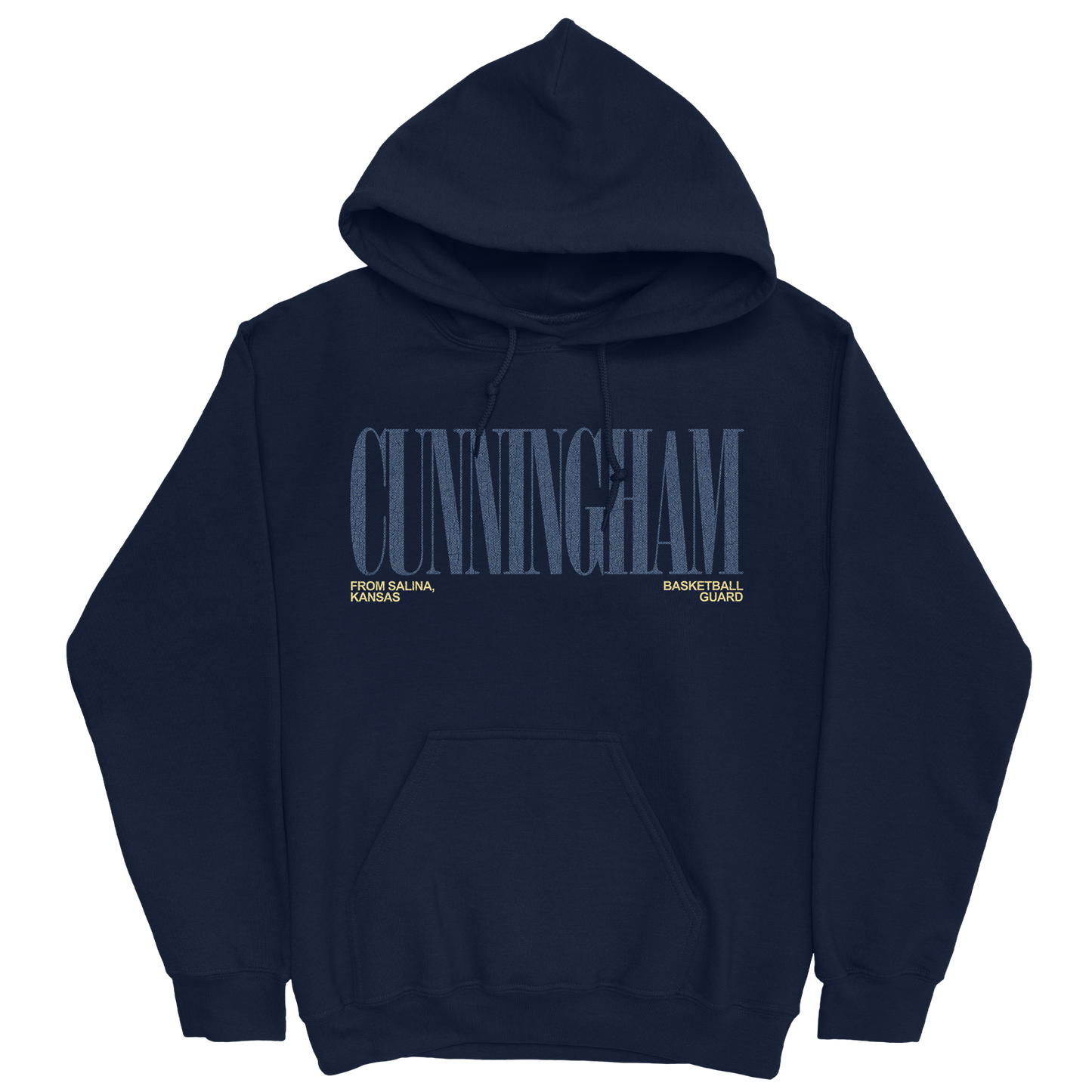 MYKAYLA CUNNINGHAM CLASSIC NAVY HOODIE