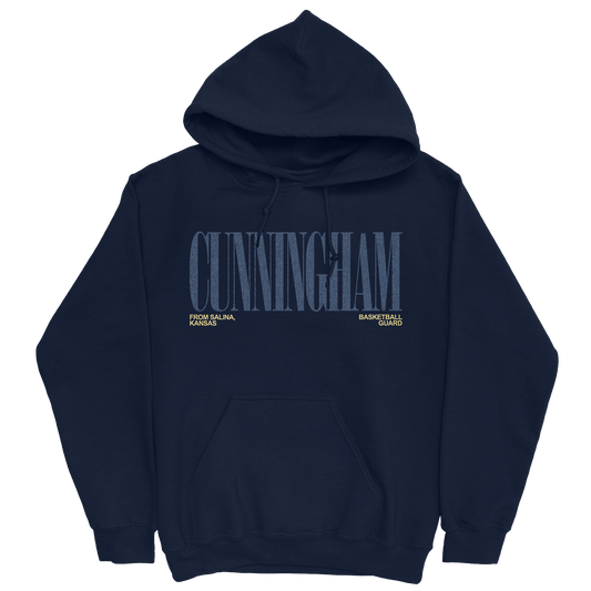 MYKAYLA CUNNINGHAM CLASSIC NAVY HOODIE
