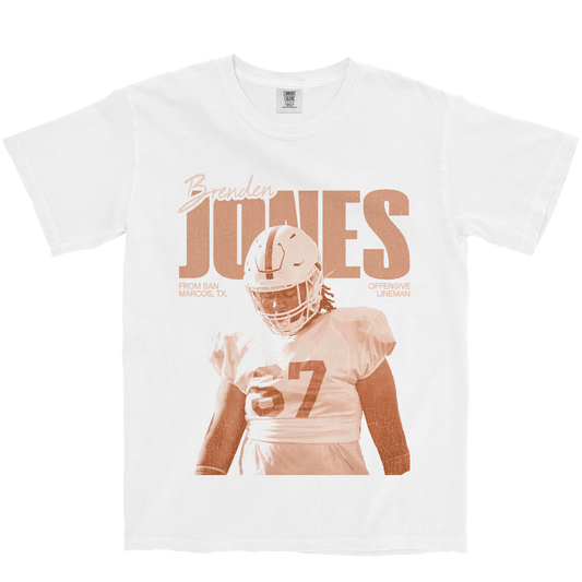 BRENDEN JONES VINTAGE WHITE TEE