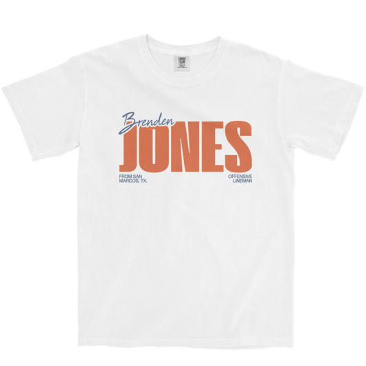 BRENDEN JONES CLASSIC WHITE TEE