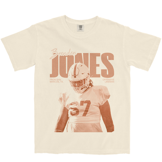 BRENDEN JONES VINTAGE IVORY TEE