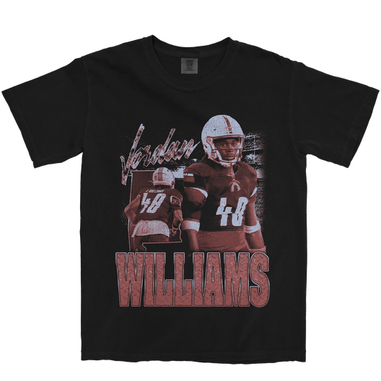 JORDAN WILLIAMS GRAPHIC BLACK TEE