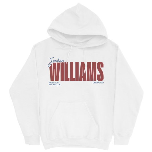 JORDAN WILLIAMS CLASSIC WHITE HOODIE