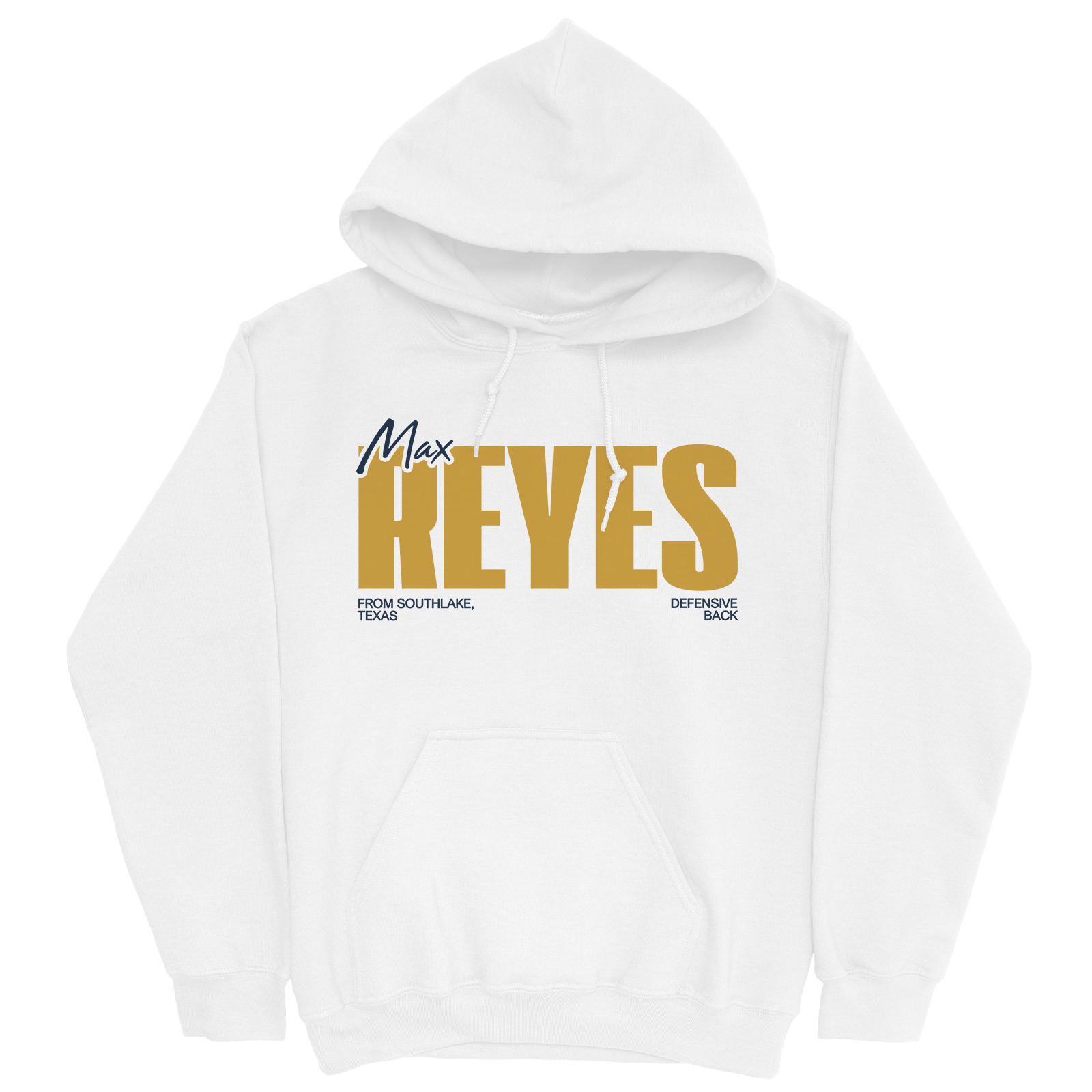Max Reyes MAX REYES CLASSIC WHITE HOODIE – Only Fresh Designs